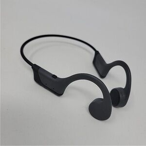 HS1 Bone Conduction Headphones,  Open-Ear Wireless Bluetooth Black And Grey EUC